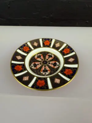 Royal Crown Derby Old Imari 1128 Replacement Coffee Cup Saucer 1st XL 1977