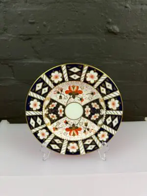 Royal Crown Derby Traditional Imari 2451 Dessert Salad Plate 23 cm XXIX 1966