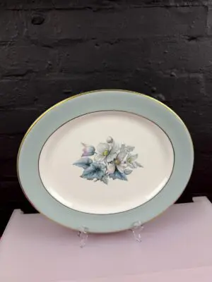 Royal Worcester Woodland Oval Carving Serving Platter Plate 15.25" x 12.75"