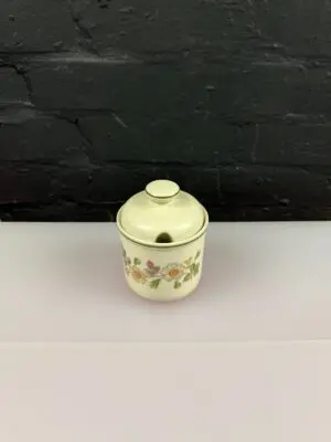 St Michael Marks & Spencer Autumn Leaves Preserve / Jam Pot / Jar 5" high