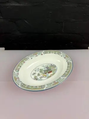 Wedgwood Chinese Legend Open Oval Vegetable Serving Dish 25.5 cm 2 Available