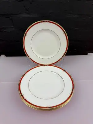 4 x Wedgwood Colorado Salad Plates 8.25" Wide Set
