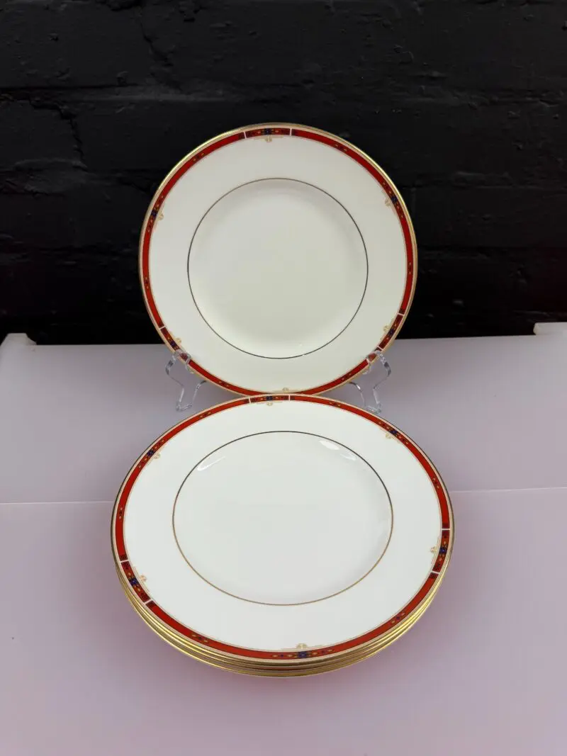 4 x Wedgwood Colorado Salad Plates 8.25" Wide Set