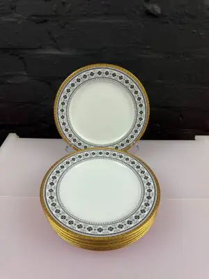6 x Noritake Scheherazade 2044 Salad Plates 21 cm Wide 2 Sets Available
