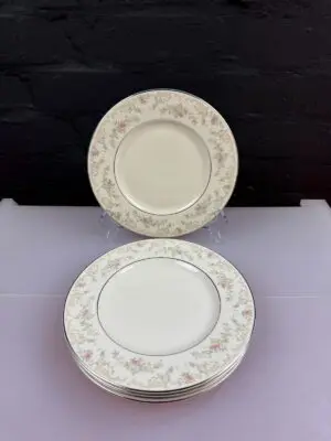 6 x Royal Doulton Diana Romance Collection H5079 Salad Plates 20.5 cm 3 Sets