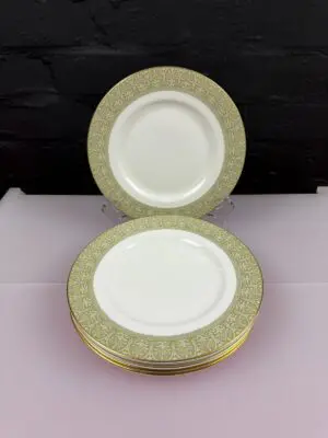 6 x Royal Doulton Sonnet H5012 Salad Plates 8" Wide Set