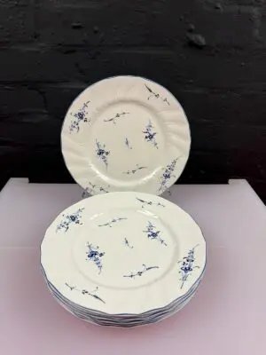 6 x Villeroy & and Boch Luxembourg Vieux Dessert Plates 9.5" Wide Set