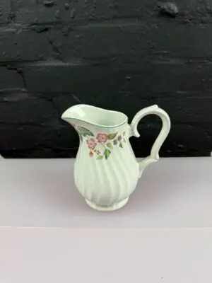BHS Victorian Rose Large Jug Custard / Water 6.25" 16 cm High 5 Available