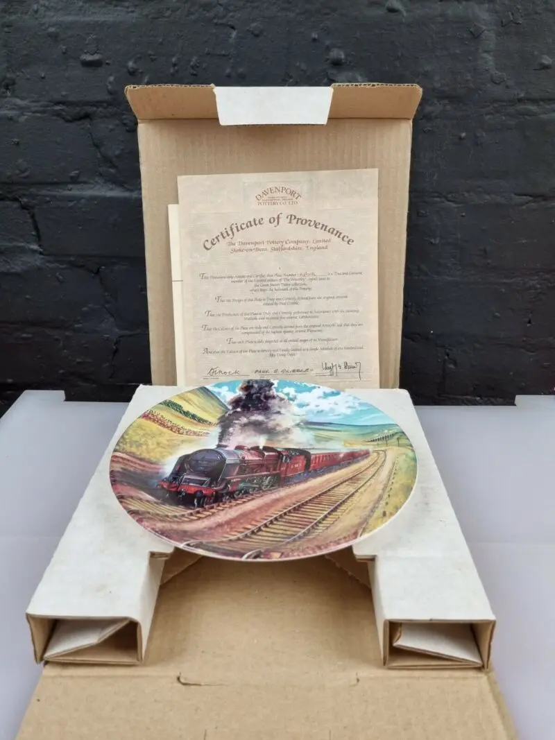 Davenport The Waverley Plate Boxed Coa