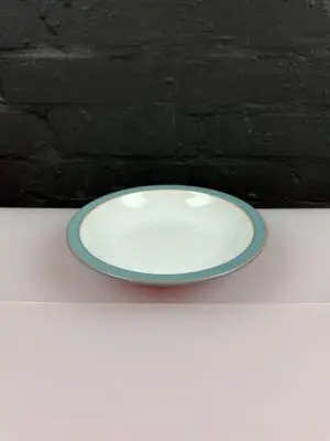 Denby Azure Rimmed Soup / Pasta Bowl 8.5" Wide