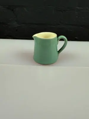 Denby Manor Green Milk / Cream Jug 2.75" High 1/4 Pint