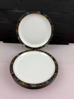 Denby Marrakesh Salad Plates 22 cm Wide Set of 4