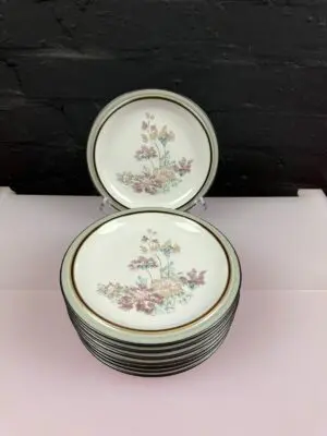 Denby Romance Salad Plates 18.5 cm ( 7.25" ) Wide Set of 8