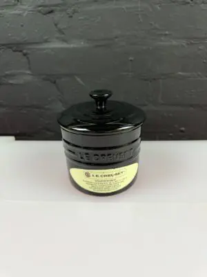 Le Creuset 21-31 Black 0.8L Storage Jar 14.5 cm High 3 Available