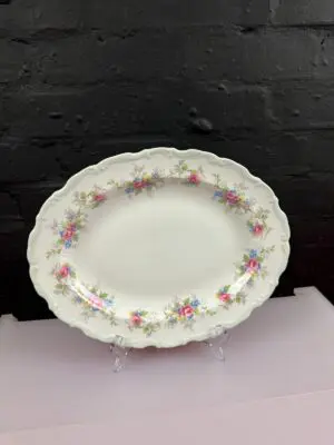 Royal Albert Colleen Oval Carving Serving Platter Plate 13.75" x 10.75"