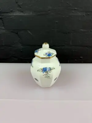 Royal Albert Moonlight Rose Octagonal Ginger Jar 14 cm High