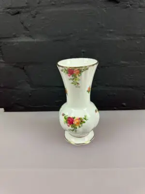 Royal Albert Old Country Roses Flower Vase 6.75" 17 cm 1st Quality 2 Available