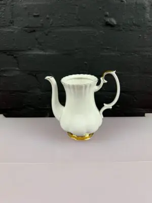 Royal Albert Val D'or Medium Coffee Pot 6.5" High to Rim Replacement Base No Lid