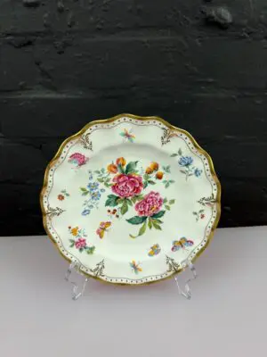 Royal Crown Derby Days A1293 Fluted Salad Plate 20.5 cm 1st Quality XLV 1982