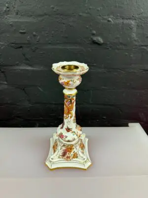 Royal Crown Derby Olde Avesbury Candlestick Candle Holder 10.5" High XLIII 1980