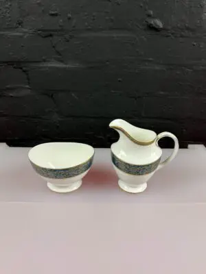 Royal Doulton Carlyle Milk  / Cream Jug 5.25" High and Open Sugar Bowl 4 Sets