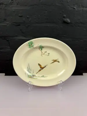 Royal Doulton The Coppice D5803 Small Oval Carving Platter ~Steak Plate 11" x 9"