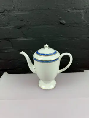 Royal Worcester Medici Blue Large Coffee Pot 2.25 Pints