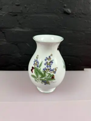 Royal Worcester Vase Herbs Sage Wild Thyme 8.5" High