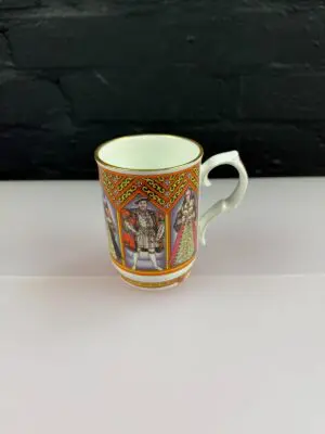 Sadler Kings & Queens King Henry VIII And His Six Wives Mug 4.25" High