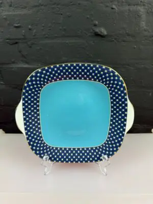 Wedgwood Aphrodite 1997 Accent Square Eared Cake / Bread Plate