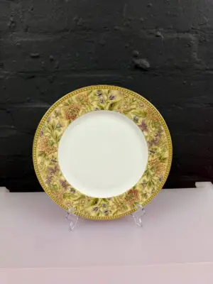 Wedgwood Floral Tapestry Dinner Plate 10.75" Wide