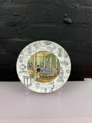 Wedgwood London Showrooms Collectors Plate 1977 1st In Series 9" Wide