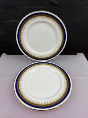 2 x Paragon Stirling Dinner Plates 27 cm Wide Set