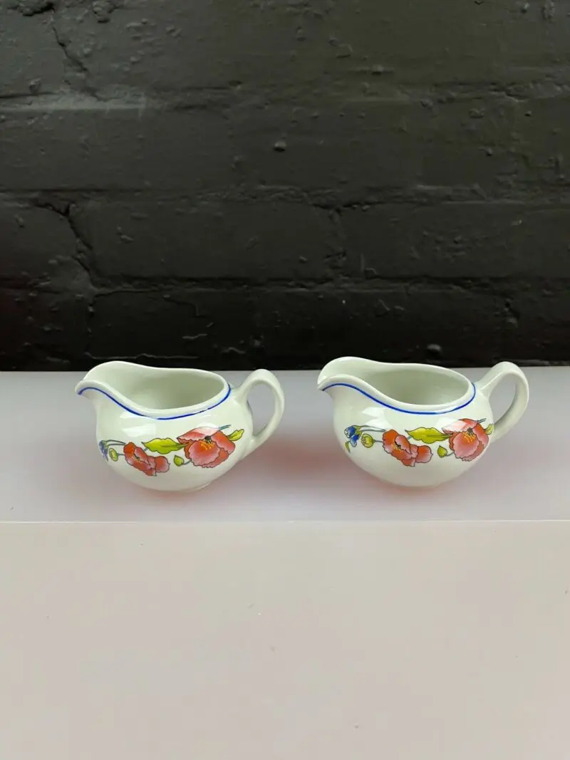 2-x-Wood-and-Sons-Alpine-Meadow-Milk-Cream-Jug-25-High-12-Sets-Available-325140113854 2 x Wood and Sons Alpine Meadow Milk / Cream Jug 2.5" High 12 Sets Available