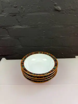 4 x Denby Shiraz Cereal / Dessert Bowls 18 cm Wide 5 Sets Available