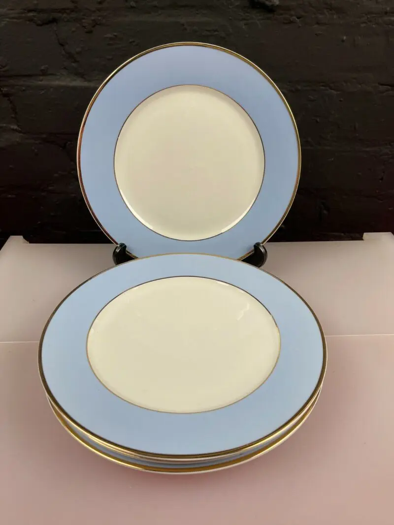 4 x Royal Doulton Bruce Oldfield 2004 Dinner Plates 10.25" Wide Set