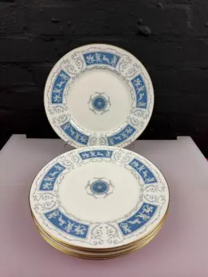 6 x Coalport Revelry Dinner Plates 27 cm Wide Set
