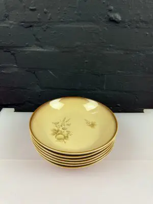 6 x Denby Memories / Images Pasta Bowls 8.5" Wide Set RARE