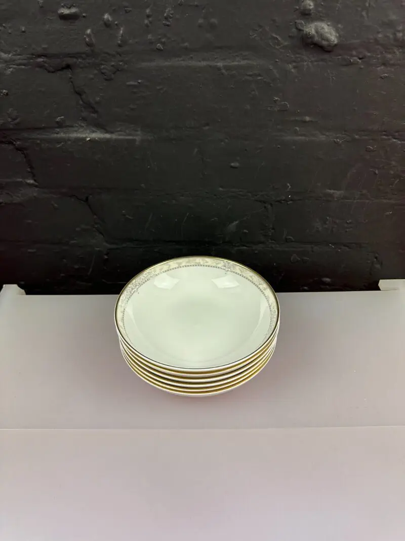 6 x Royal Doulton Naples H5309 Soup Cereal Bowls 17.5 cm Wide Last Set Available