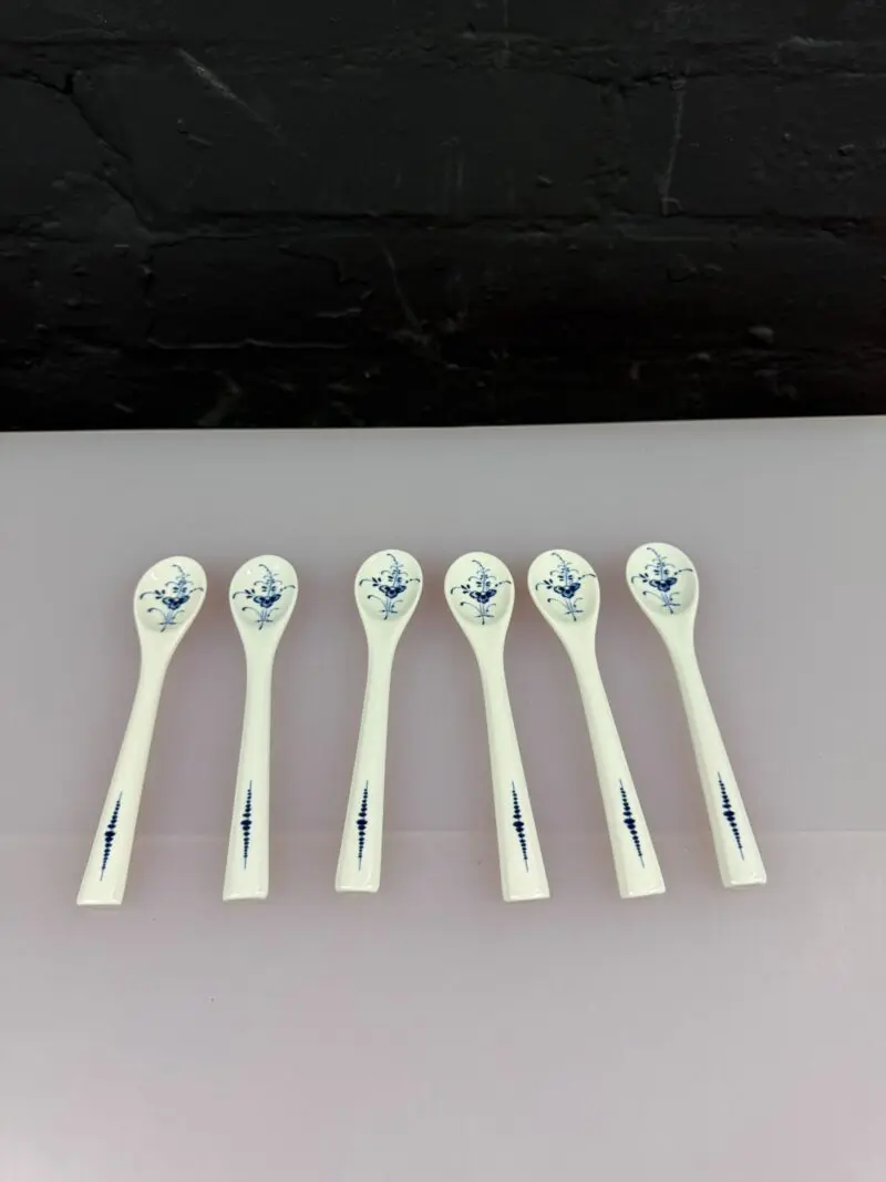 6-x-Villeroy-and-Boch-Luxembourg-Vieux-Rare-Set-Of-Porcelain-Spoons-55-Long-326729122444 6 x Villeroy & and Boch Luxembourg Vieux Rare Set Of Porcelain Spoons 5.5" Long