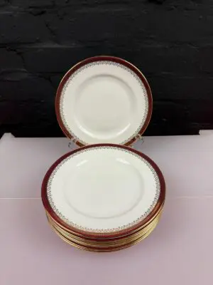 8 x Royal Albert Paragon Holyrood Salad Plates 20.5 cm Wide Set
