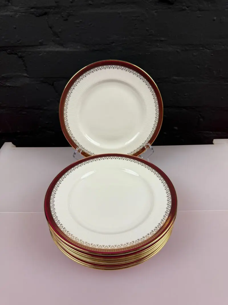 8 x Royal Albert Paragon Holyrood Salad Plates 20.5 cm Wide Set