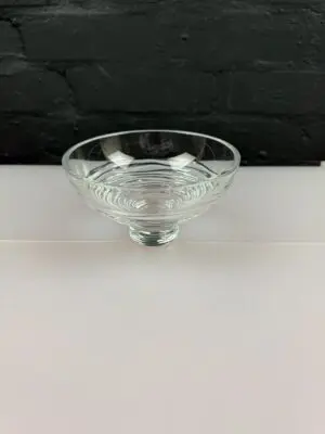 Jasper Conran For Stuart Crystal Strata Sweet Bowl 5.75" Wide x 3.25"  High