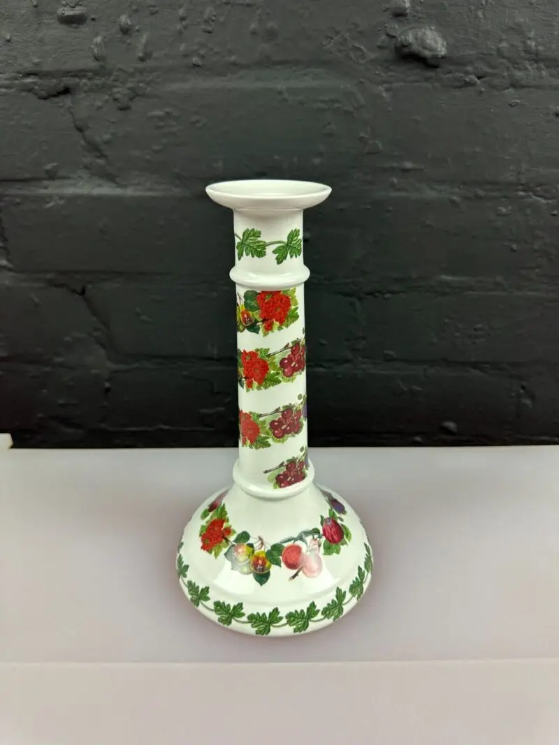 Portmeirion Pomona 9" High Candlestick Holder