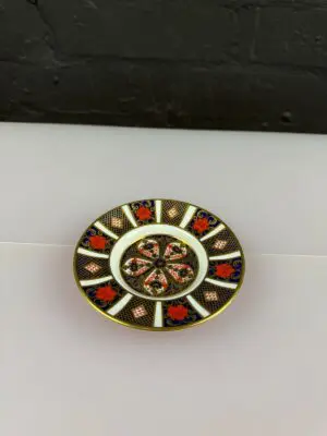 Royal Crown Derby Old Imari 1128 Coffee Cup Saucer 11.5 cm Wide XLI 1978 1st