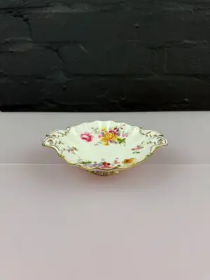Royal Crown Derby Posies Footed Duchess Sweet Tray 16 cm XLIII 1980