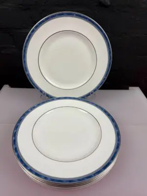 Royal Doulton Atlanta H5237 Dinner Plates 27.5 cm Wide Set of 6