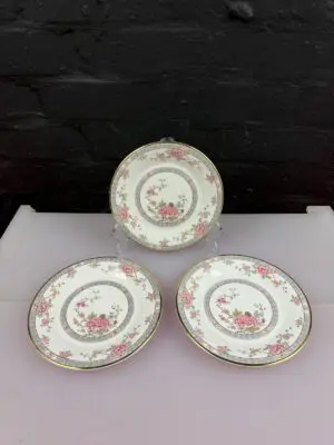 Royal Doulton Canton H5052 Tea / Side Plates 17 cm Wide Set of 3