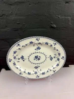 Royal Doulton Yorktown T.C.1013 Ribbed Oval Carving Serving Platter Plate 33.5cm