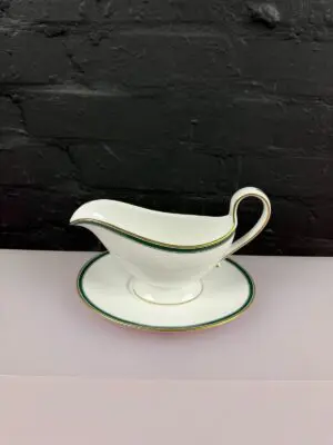Spode Tuscana Y8578 Gravy Boat / Sauce Jug and Stand Drip Plate 2 Sets Available